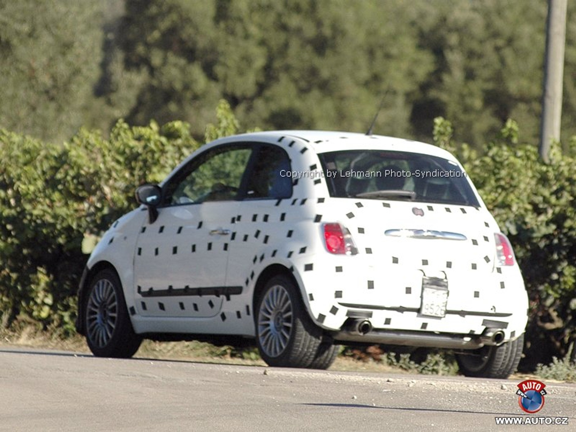 Zdjęcia szpiegowskie: Fiat 595 Abarth SS