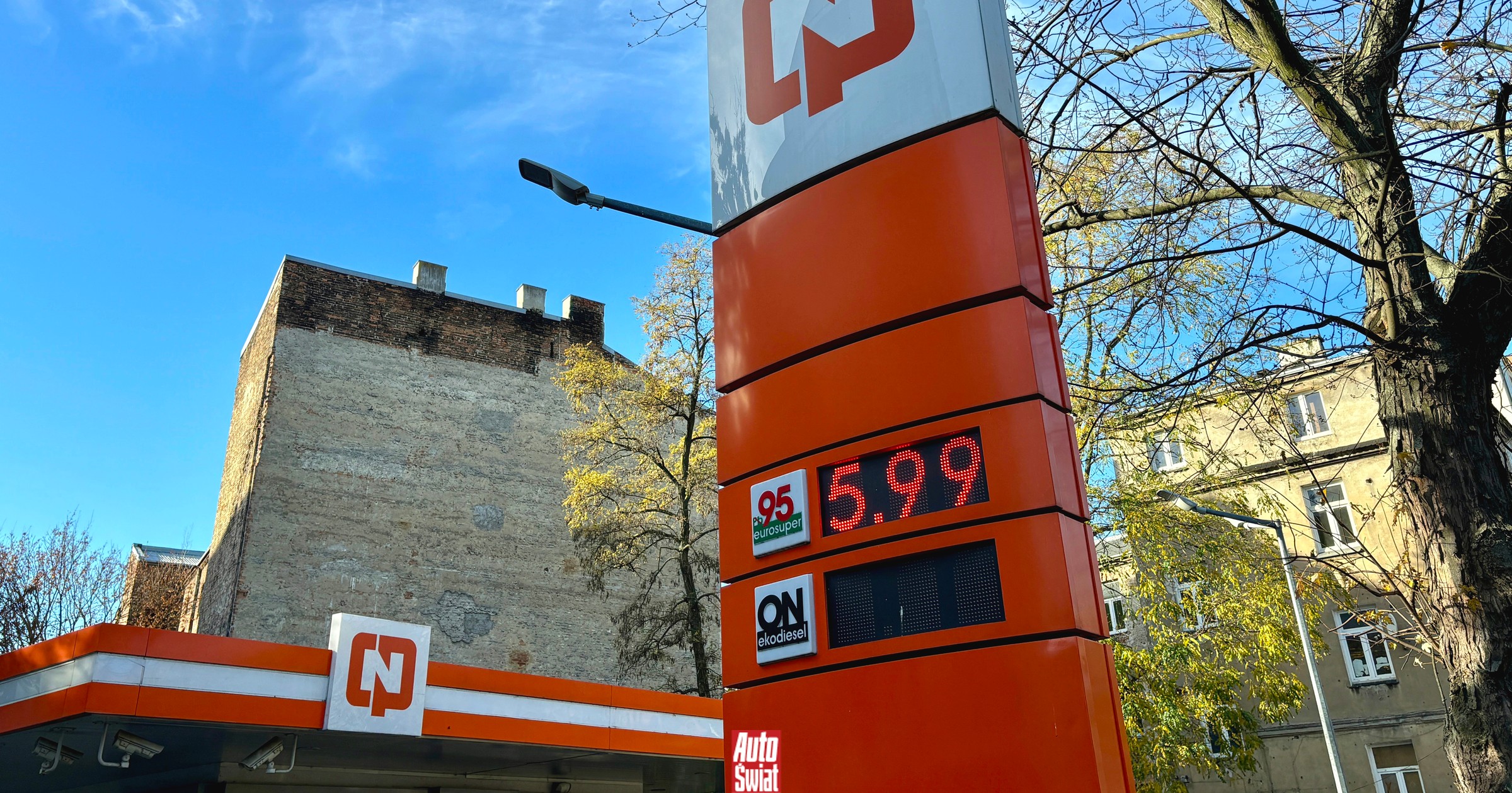 Odnalazłem ostatnią stację CPN w Polsce. W dodatku ma dobre ceny