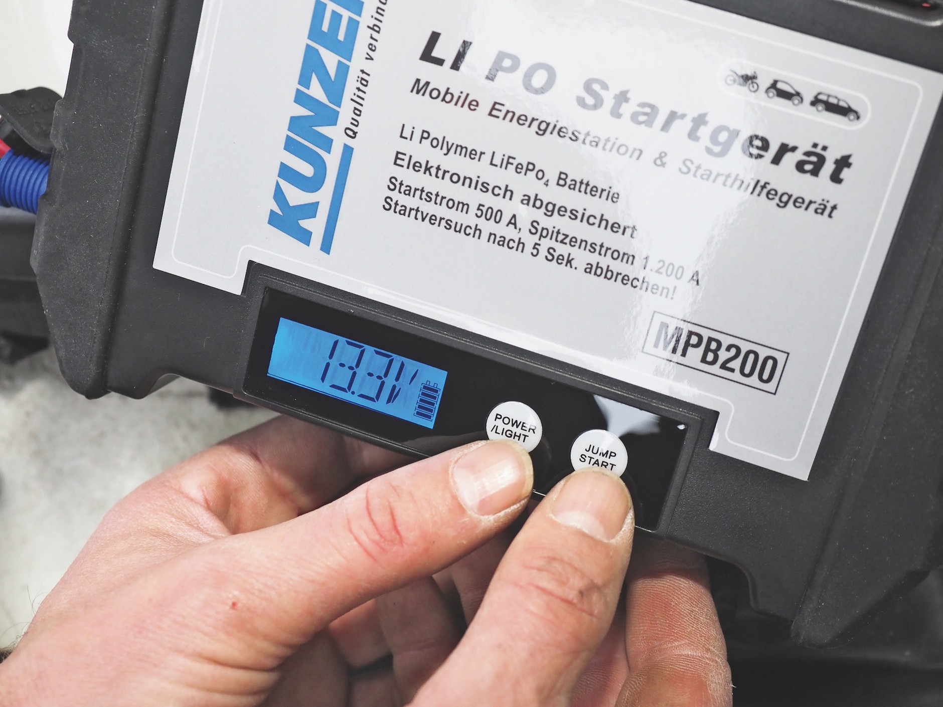 Odpalanie za pomocą boostera – krok po kroku