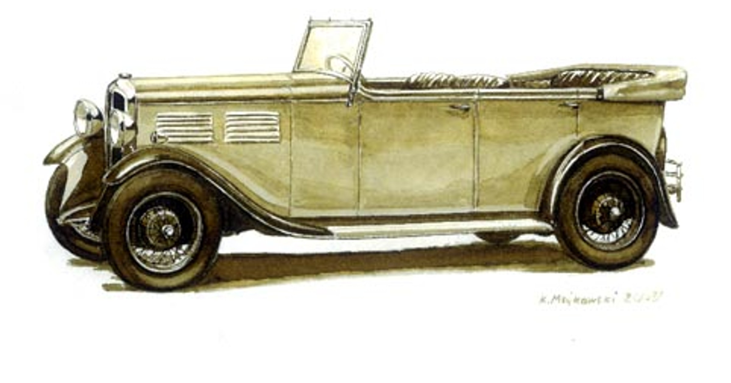 Standard Big Nine 1931 rok Anglia