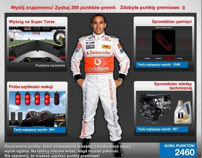 Zostań mistrzem F1!