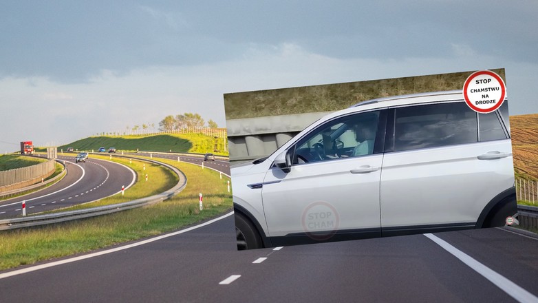 Przyłapali go na skandalicznym zachowaniu za kierownicą