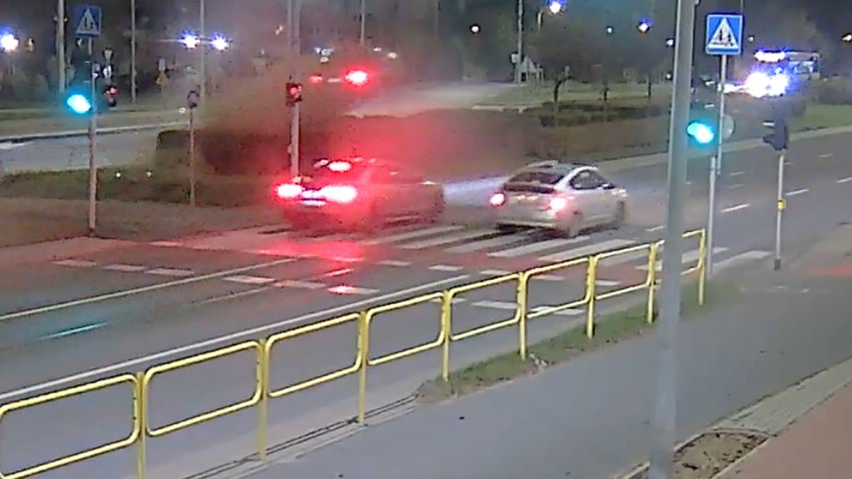 Groźne zdarzenie drogowe z Płocka