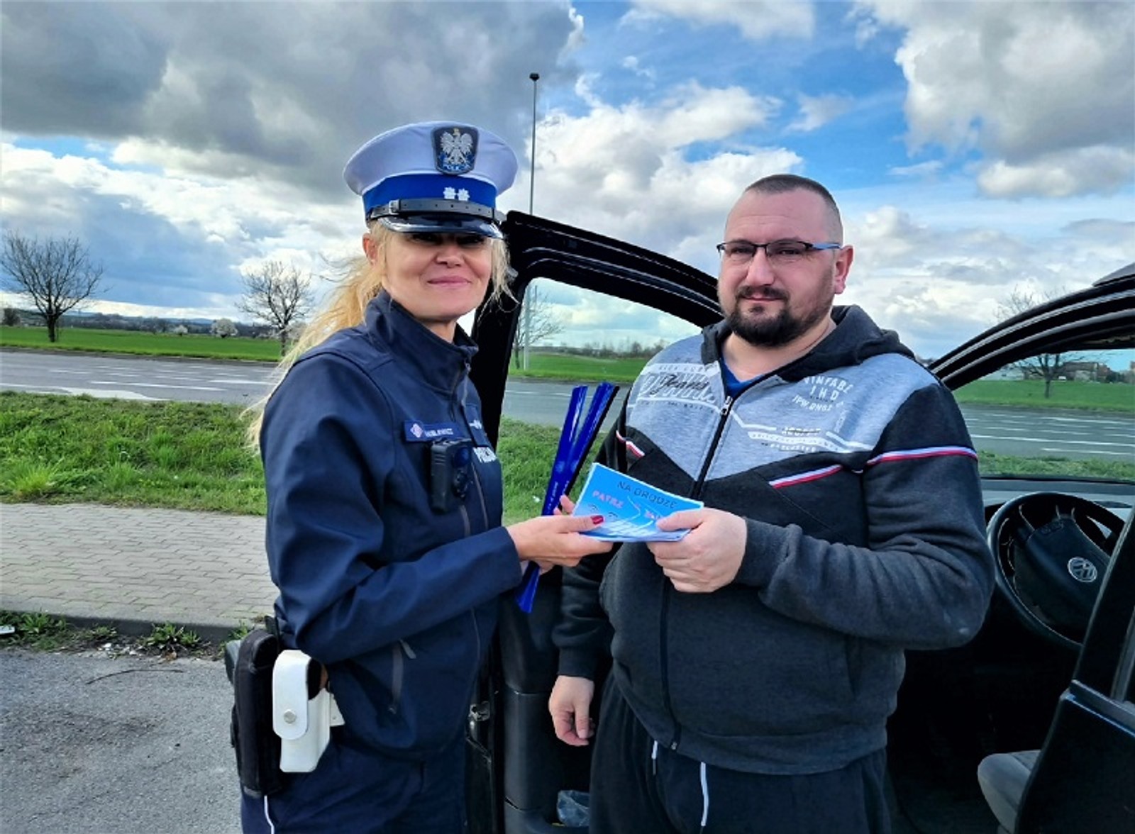 Policjanci przeprowadzili specjalną akcję. Zwracali uwagę na to, gdzie patrzyli