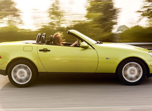Mercedes SLK – krótka srebrna strzała – z archiwum "Auto Świata"