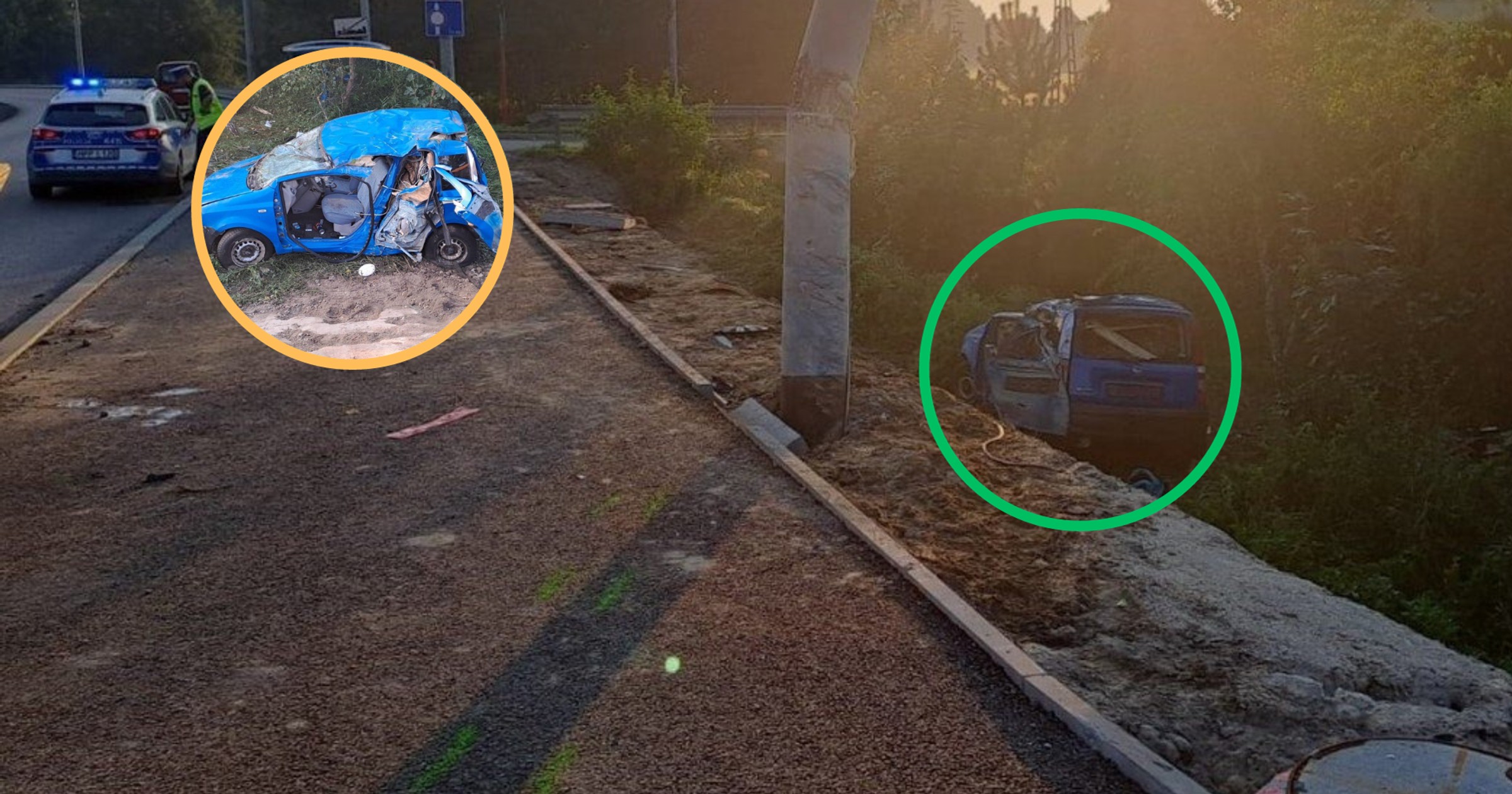Kierowca i pasażer Pandy nie żyją