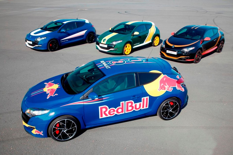 Renault Megane R.S. w barwach F1