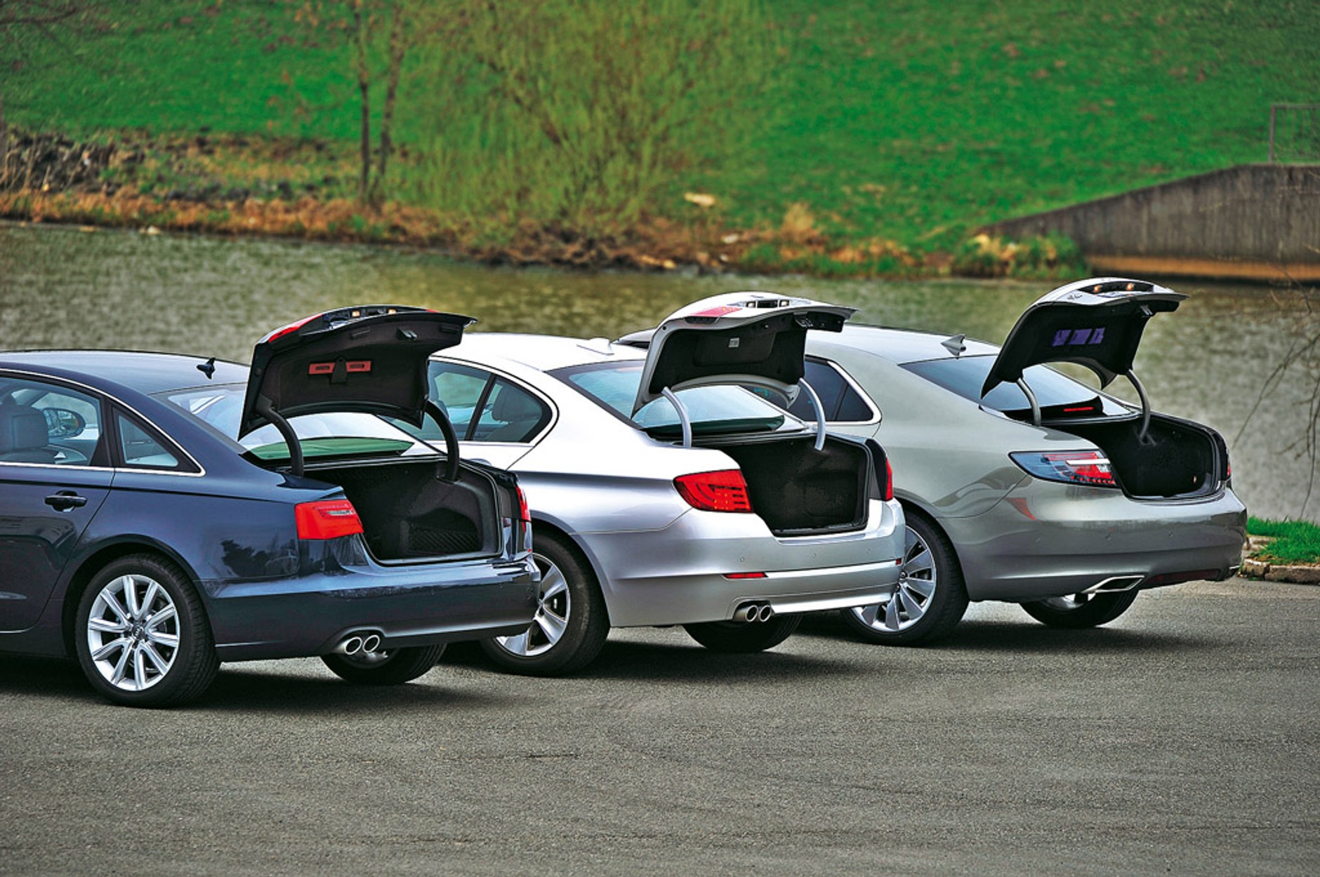 Saab 9-5 kontra BMW serii 5 i Audi A6: limuzyna dla dyrektora