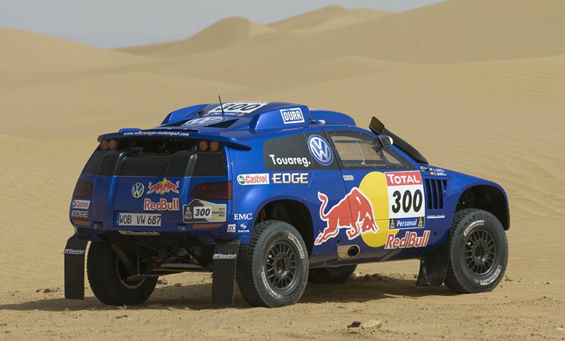 Rajd Dakar 2011: Volkswagen Race Touareg 3 już po testach