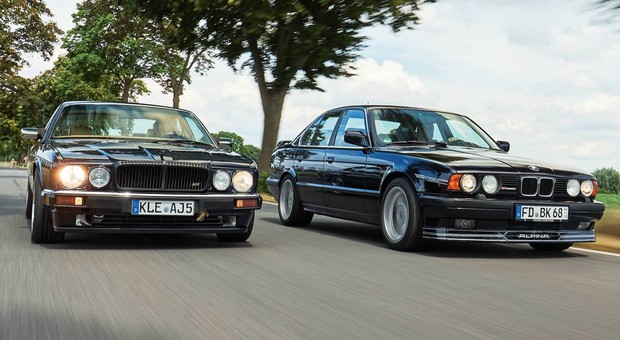 Najszybsze limuzyny świata – BMW Alpina i Jaguar Arden na mocnym dopingu