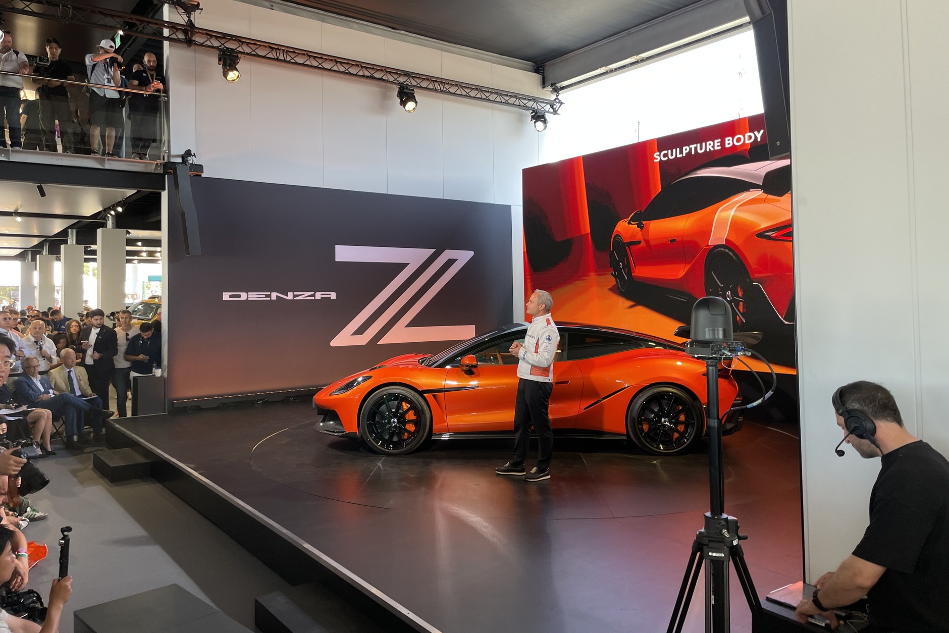 Pawilon BYD na Festiwalu Prędkości w Goodwood