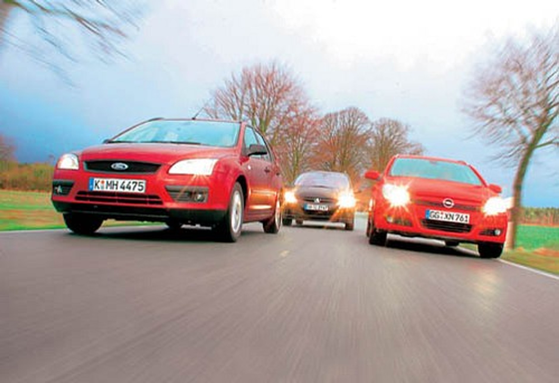 Niemieccy nowicjusze i doświadczony francuz