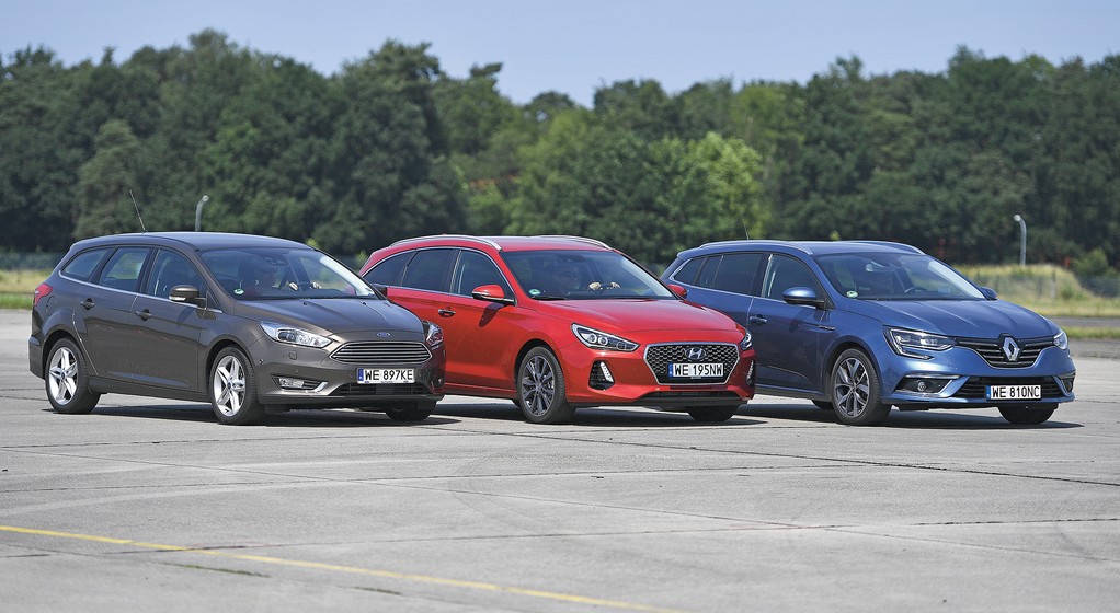 Ford Focus, Hyundai i30 i Renault Megane – porównanie