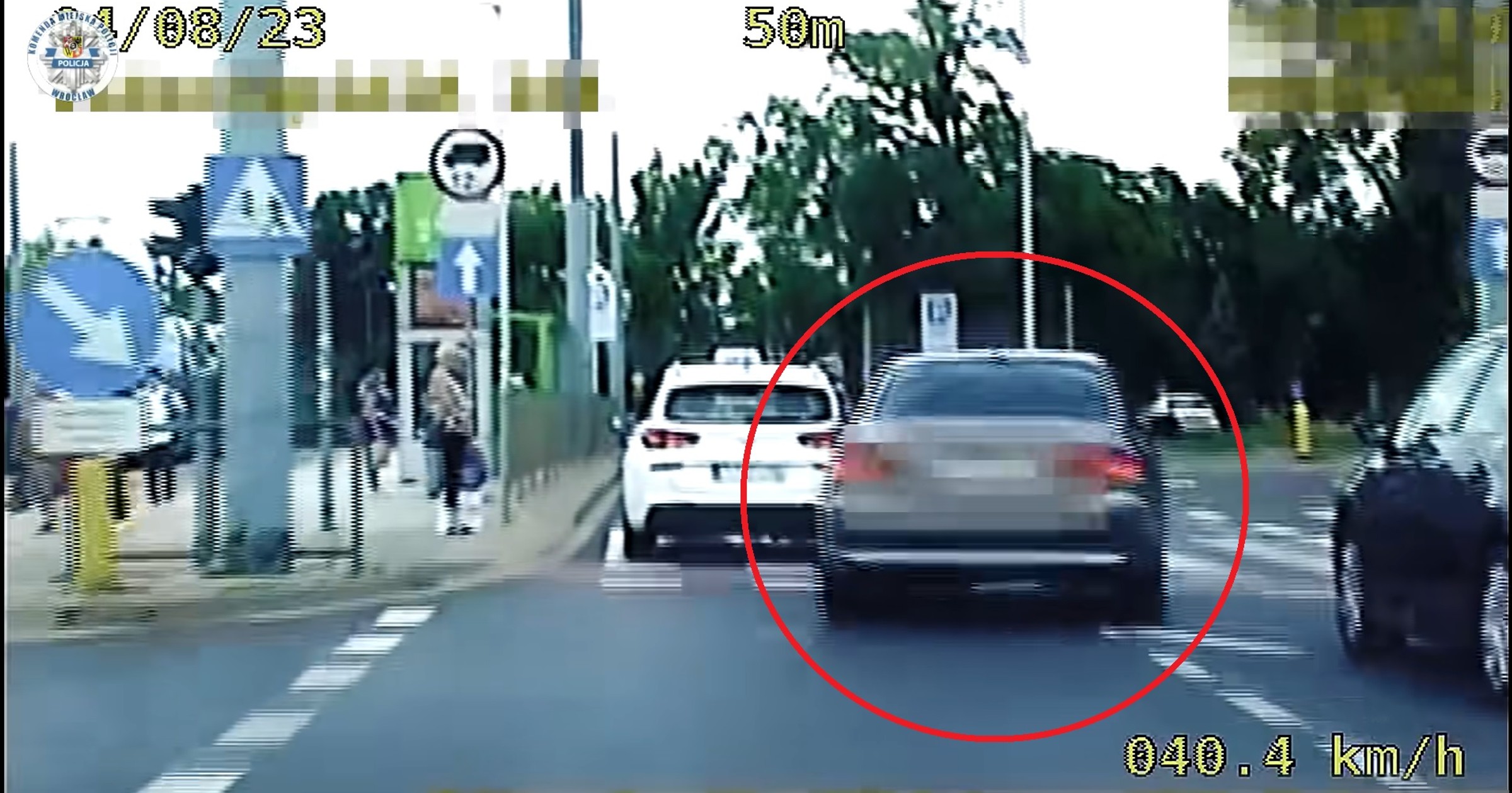Brawurowa jazda 24-letniego Ukraińca w BMW we Wrocławiu