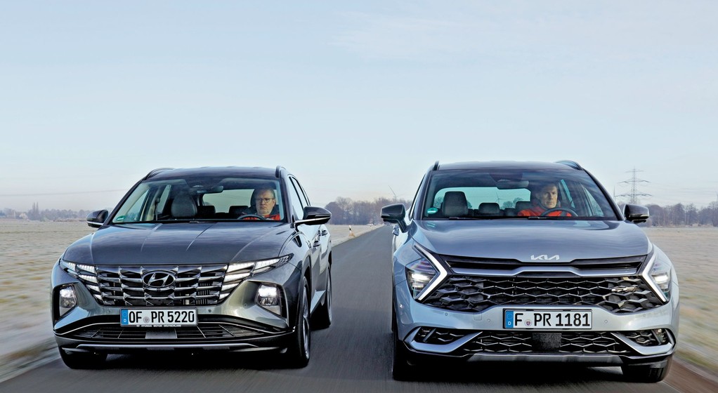 Hyundai Tucson kontra Kia Sportage