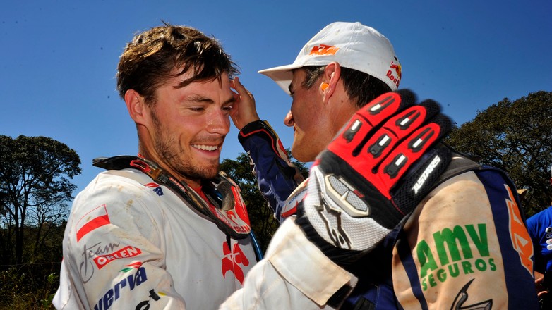 Jak Przygoński ratował motocykl?