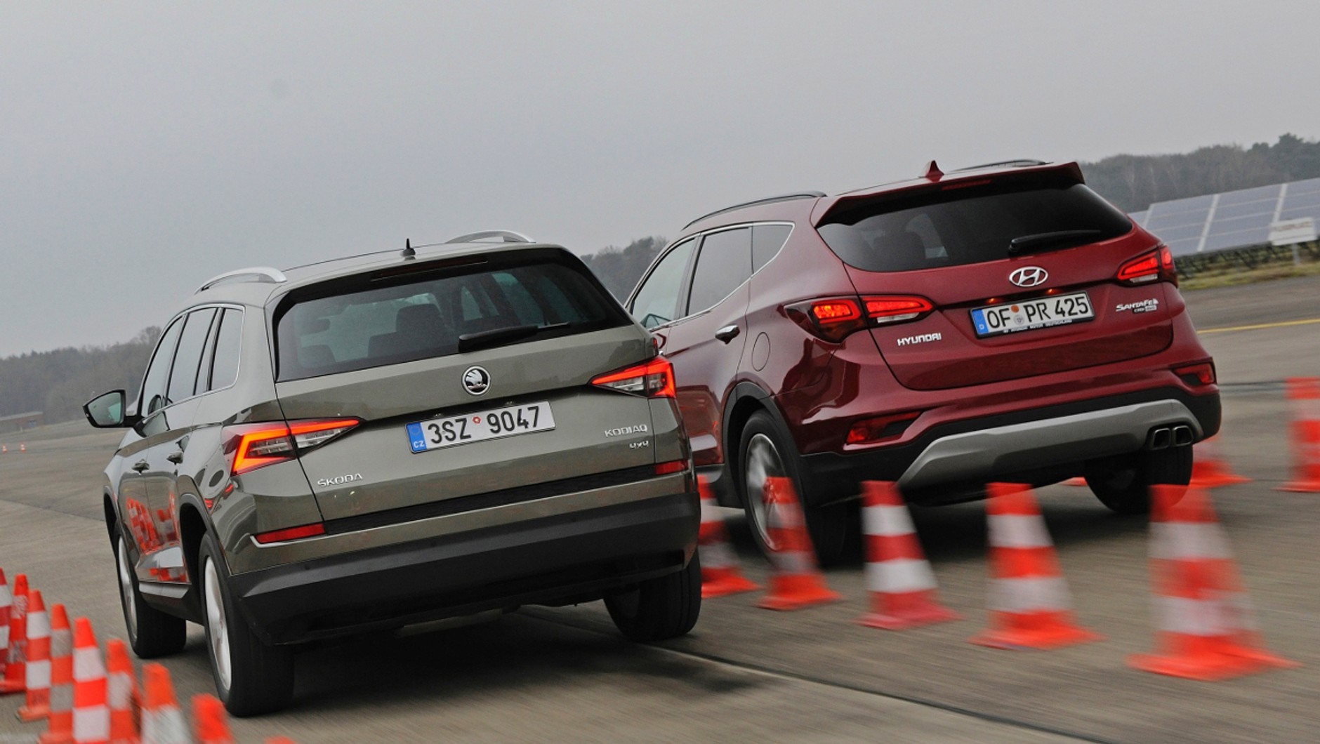 Skoda Kodiaq kontra Hyundai Santa Fe