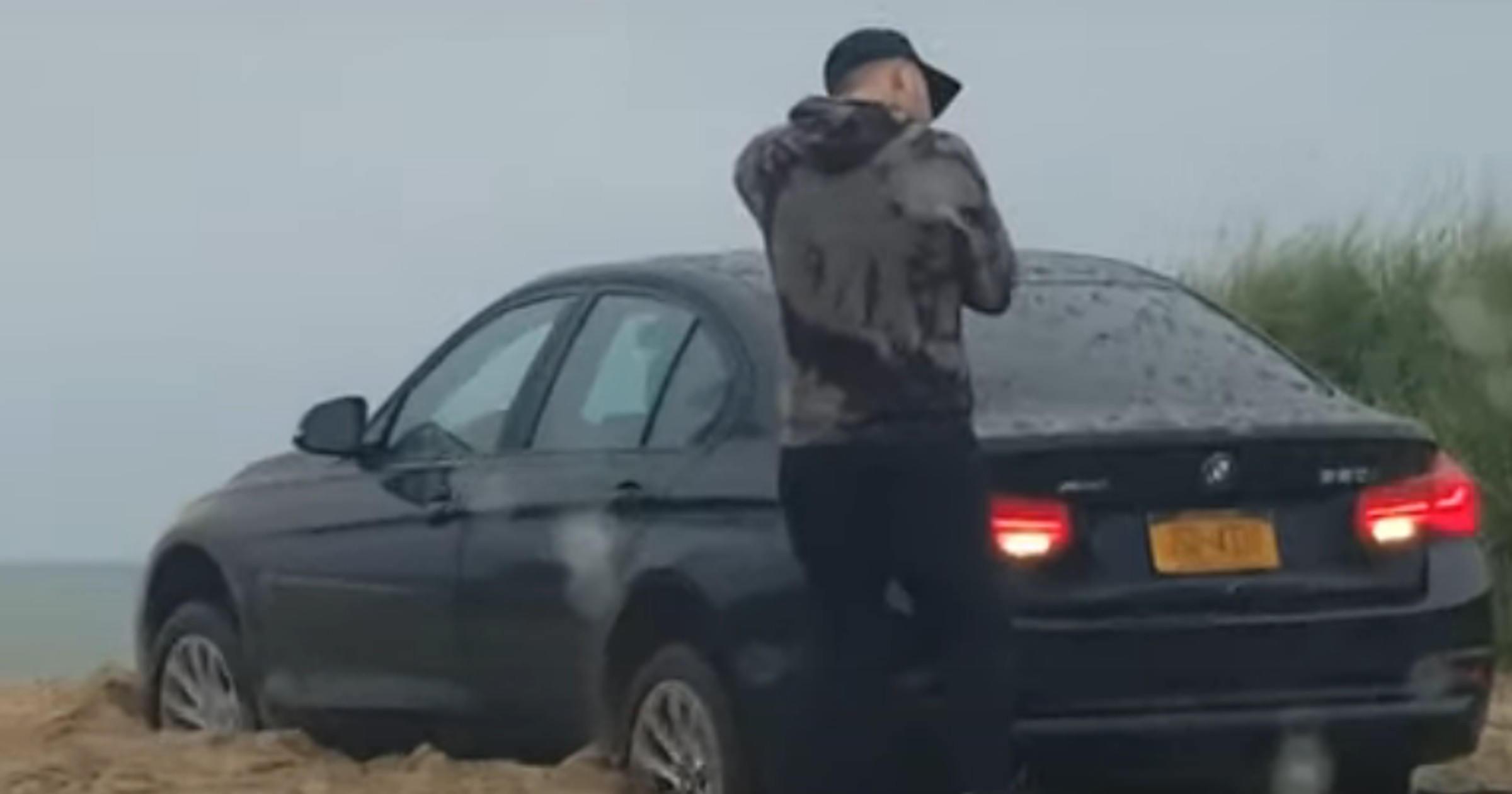 Kierowca BMW miał wyjątkowego pecha