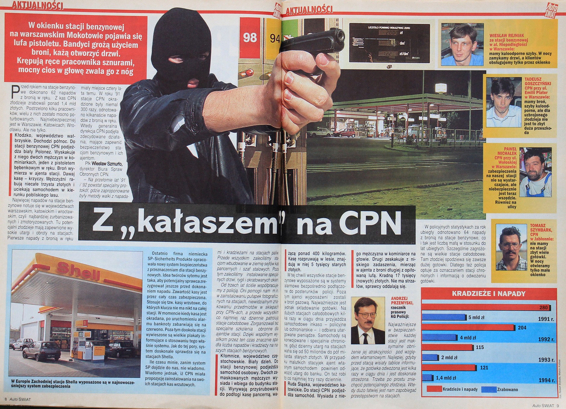 Napady na stacje paliw