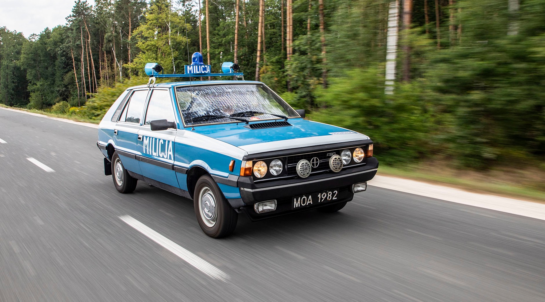 Polonez 1500 radiowóz - klasyk, który tworzył historię