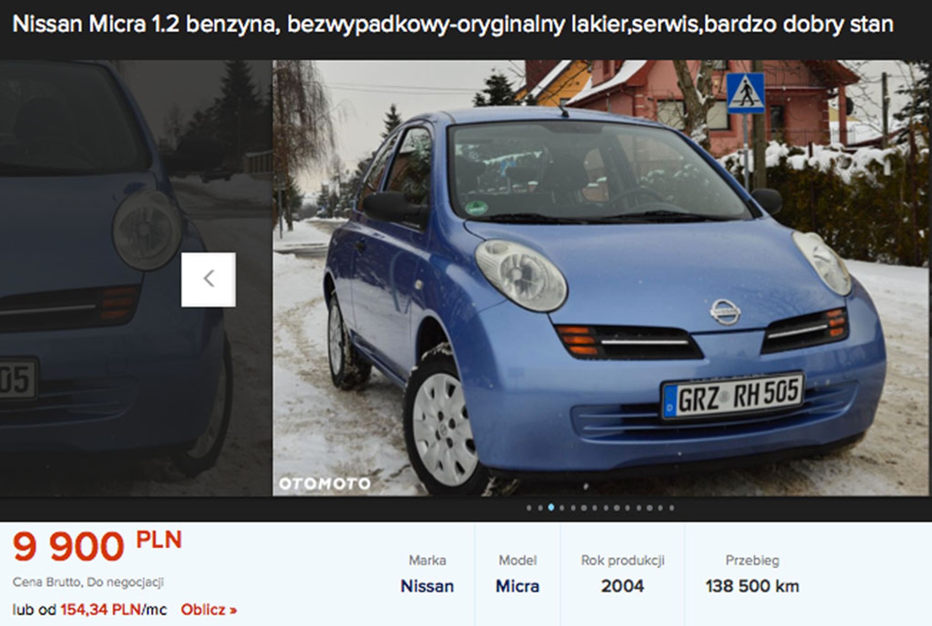 Auto z ogłoszenia - sprawdzamy Nissana Micrę