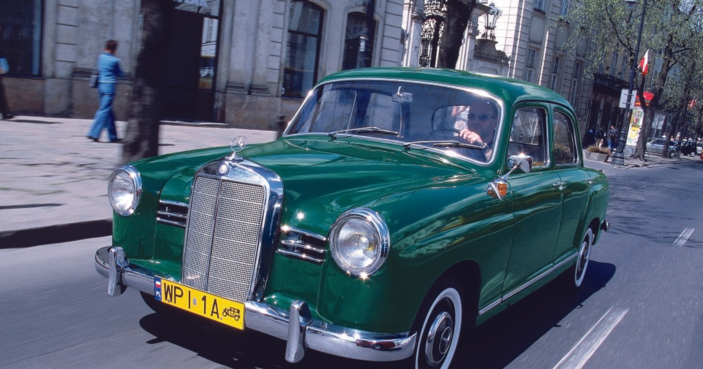 Mercedes Ponton ma 60 lat