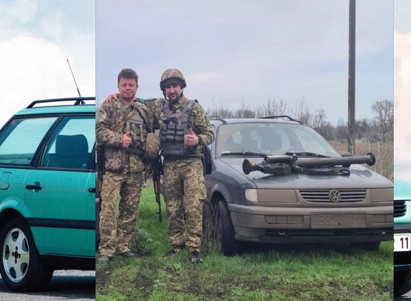 Passat z Bełchatowa na froncie w Ukrainie. "Uratował już wiele istnień"