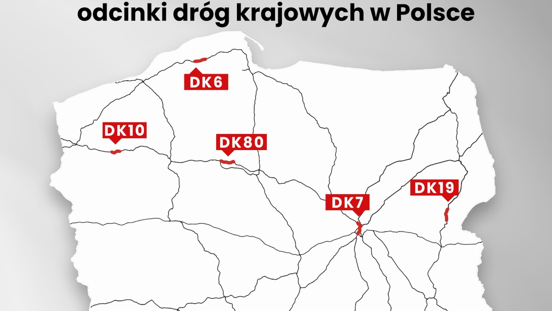 Najczęściej kontrolowane drogi w Polsce