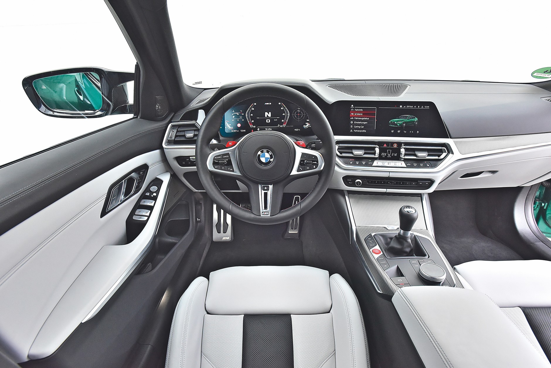 BMW M3 po 100 tys. km: starannie wykonane wnętrze. Po 100 tys. km nadal wygląda jak nowe.