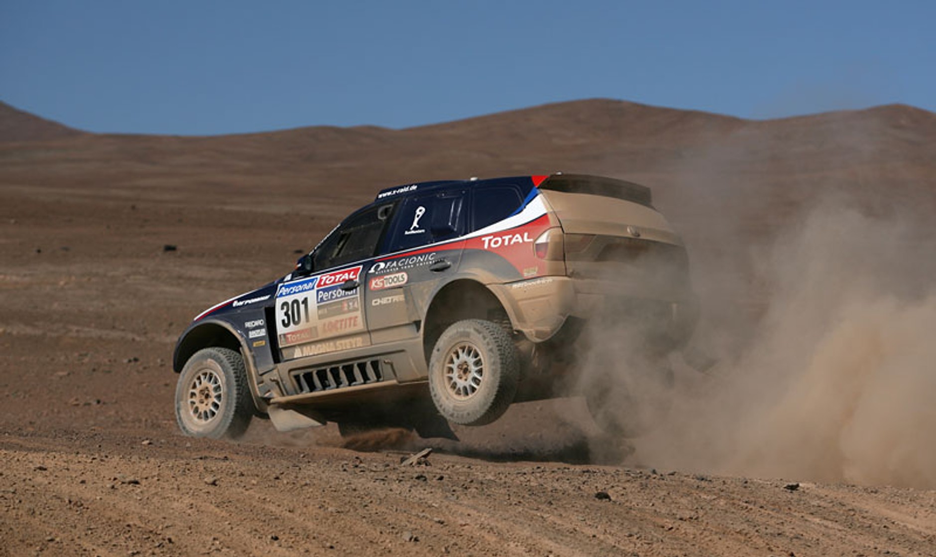 Rajd Dakar 2010: Przygoński goni najlepszych, pech Hołowczyca (9. etap na żywo, wyniki, foto)