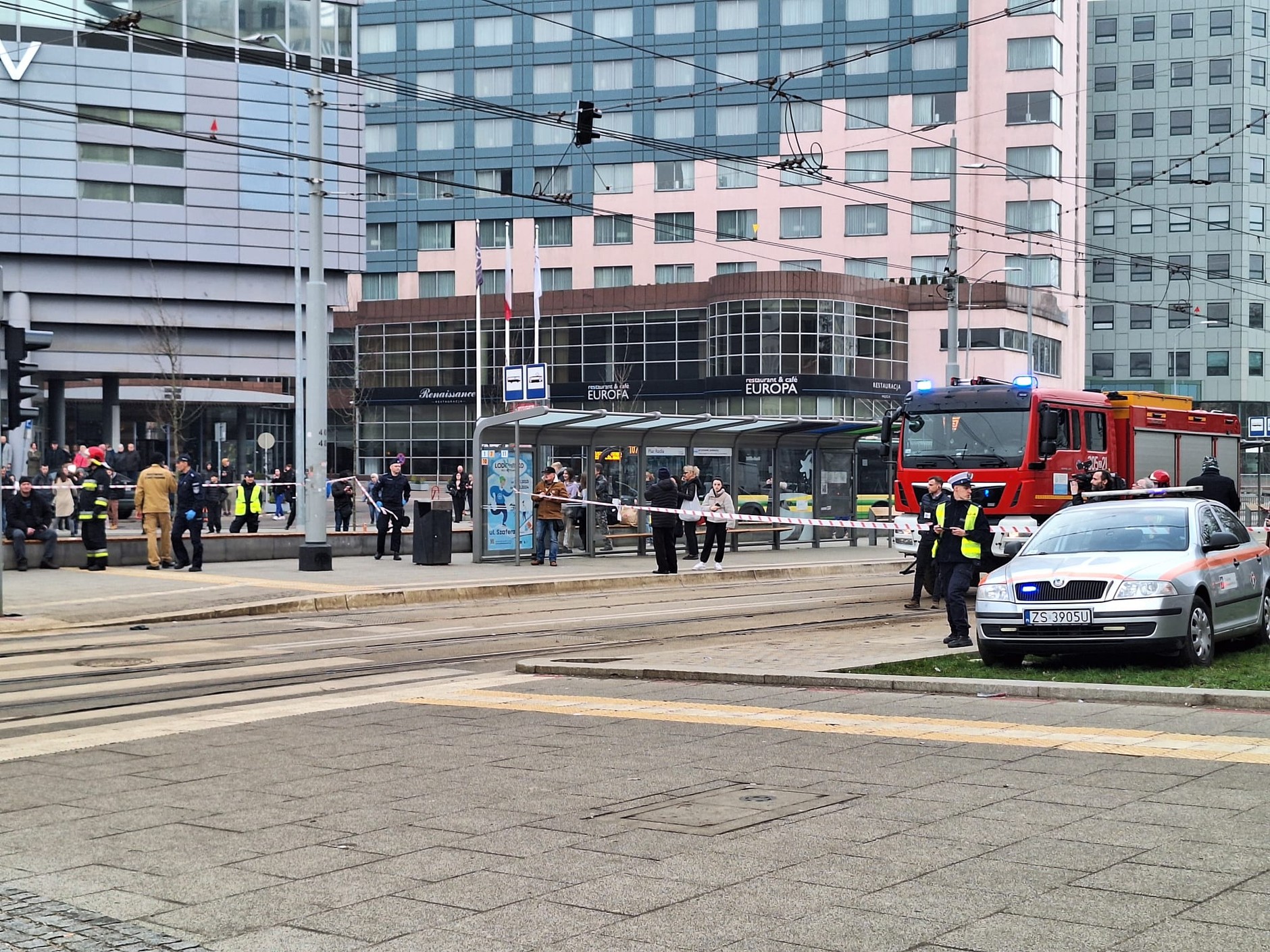 Wypadek w Szczecinie