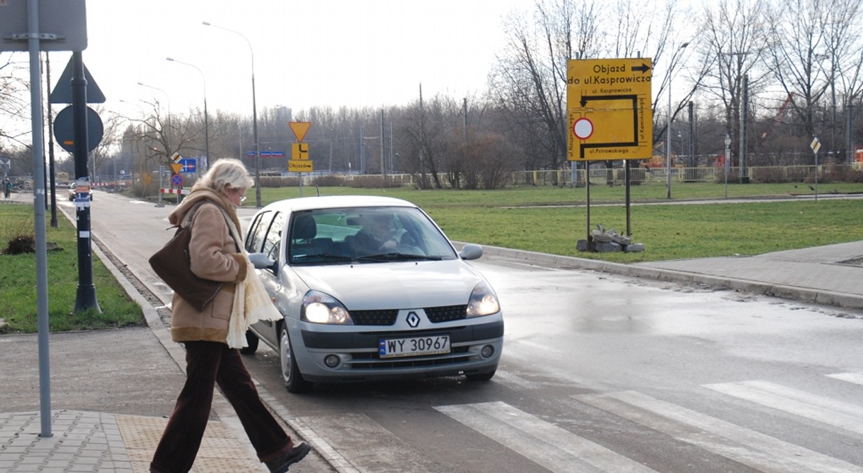 Uwaga na pieszych!
