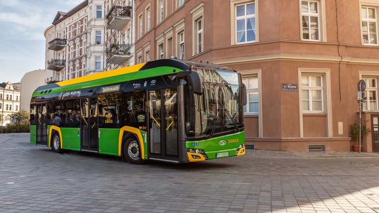 Solaris Urbino 12 hydrogen należący do MPK Poznań