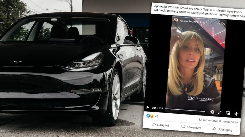 Agnieszka Woźniak-Starak nie poleca Tesli w Polsce