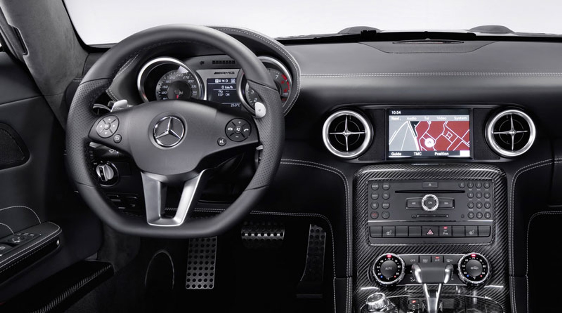 IAA Frankfurt 2009: Mercedes-Benz SLS AMG – Gullwing XXI wieku, pierwsze wrażenia