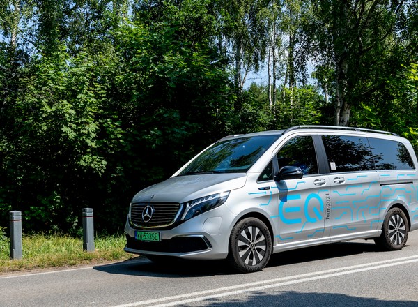 Mercedes EQV - elektrycznego vana można wypróbować na Helu