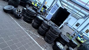 Polskiego kierowcę namierzono jeszcze w Niemczech. Paka była wypełniona kradzionym towarem