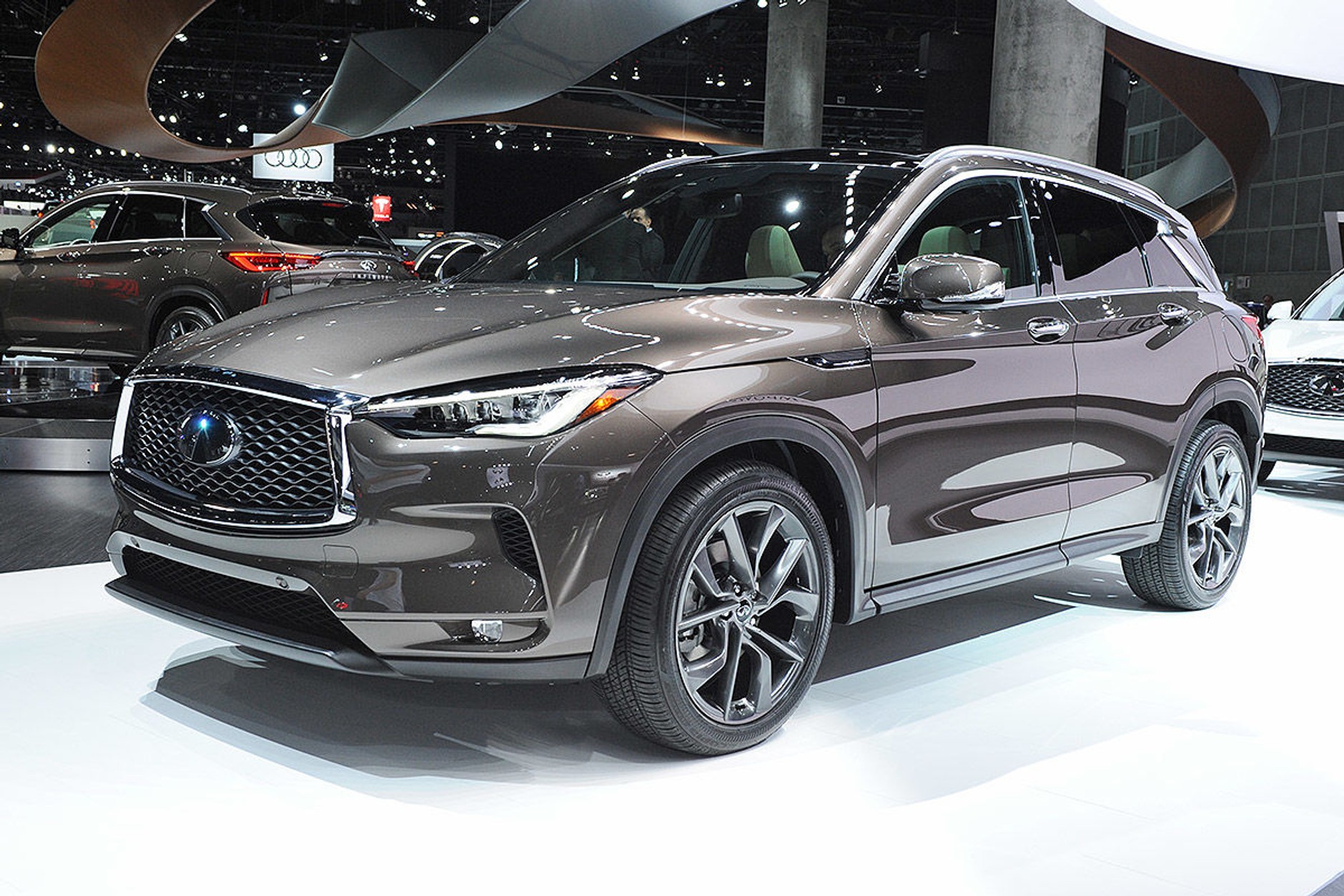 Gwiazdy Los Angeles Auto Show 2017