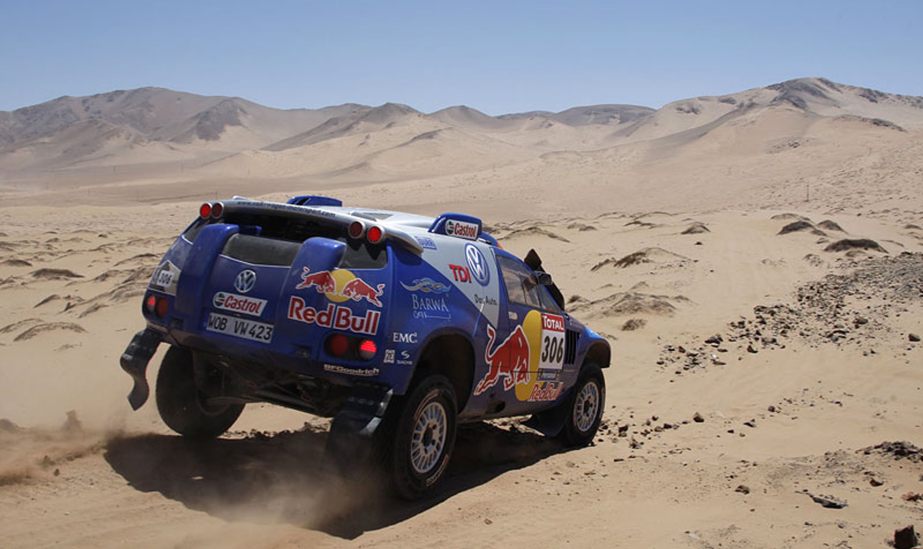 Rajd Dakar 2010: Przygoński już 8, Sonik broni honoru (12. etap na żywo, wyniki, foto)