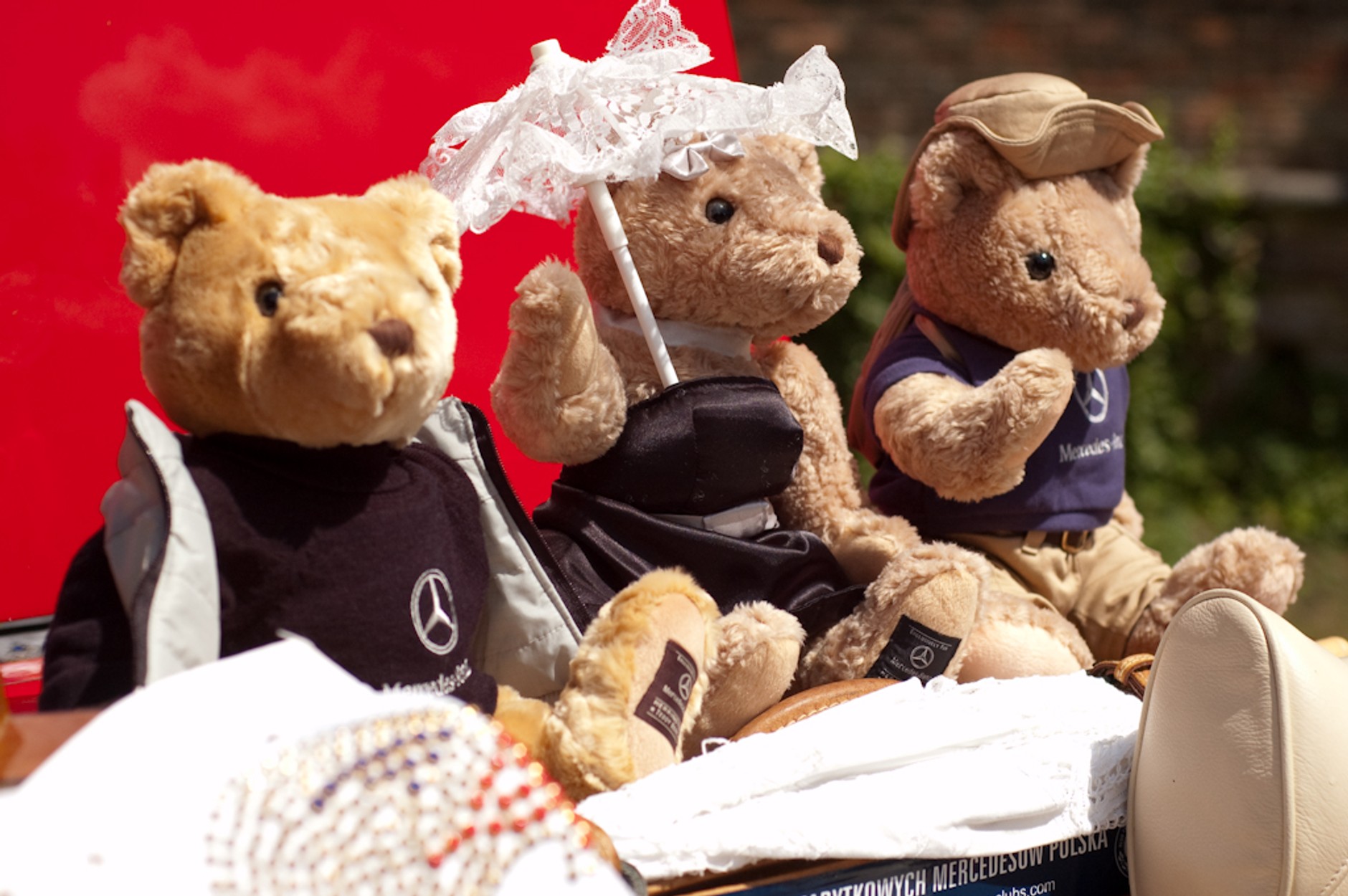 Klasyczne Mercedesy w Wilanowie