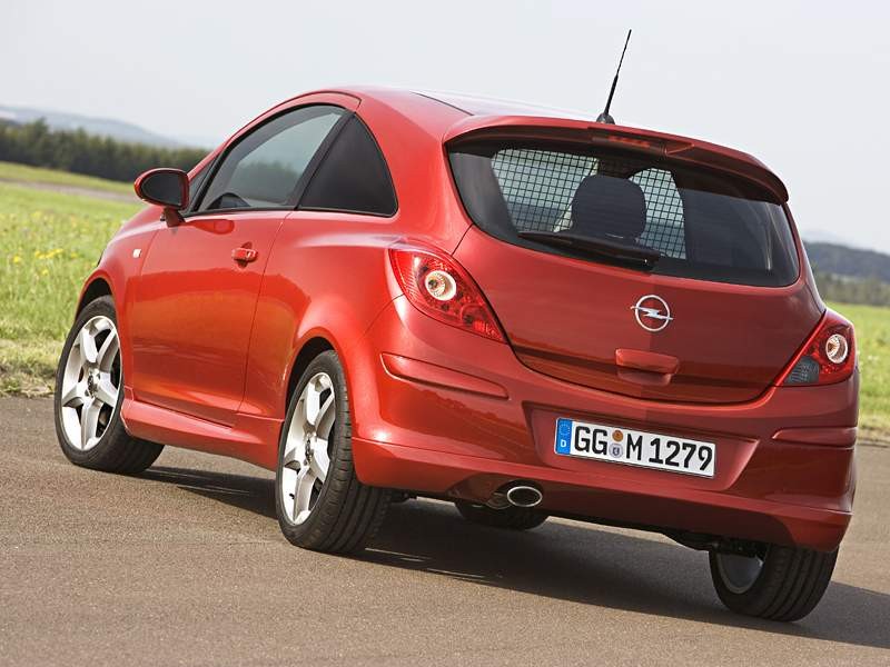 Opel Corsa Van Concept – sportowy dostawczak