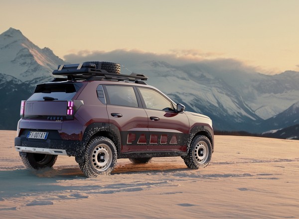 Oto Fiat Grande Panda 4x4. Na razie jako koncept... ale klocki są gotowe