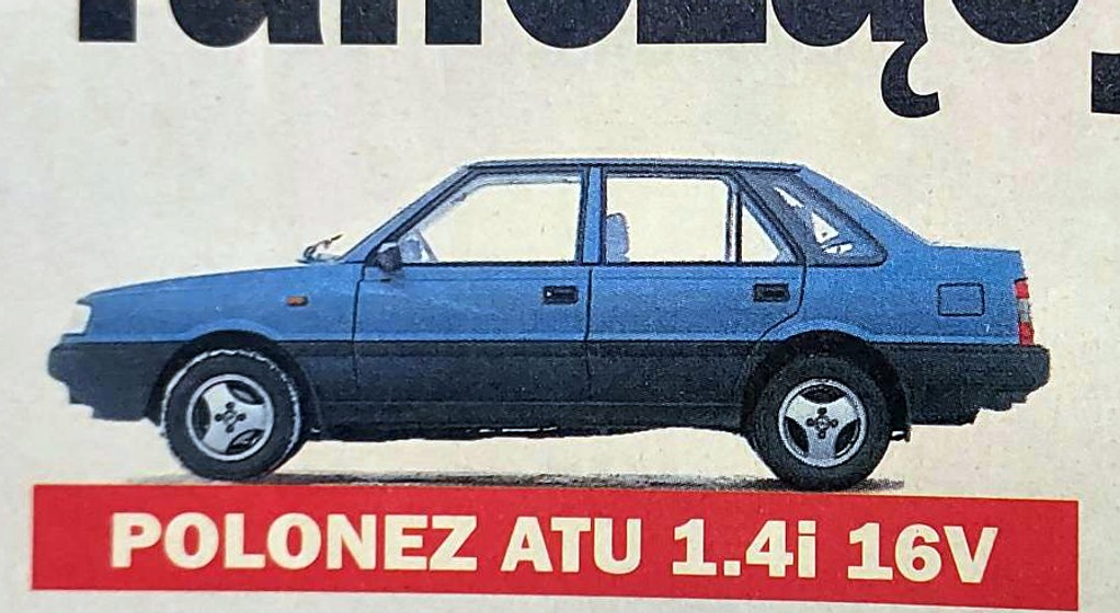 Test Poloneza Atu z archiwum "Auto Świata"