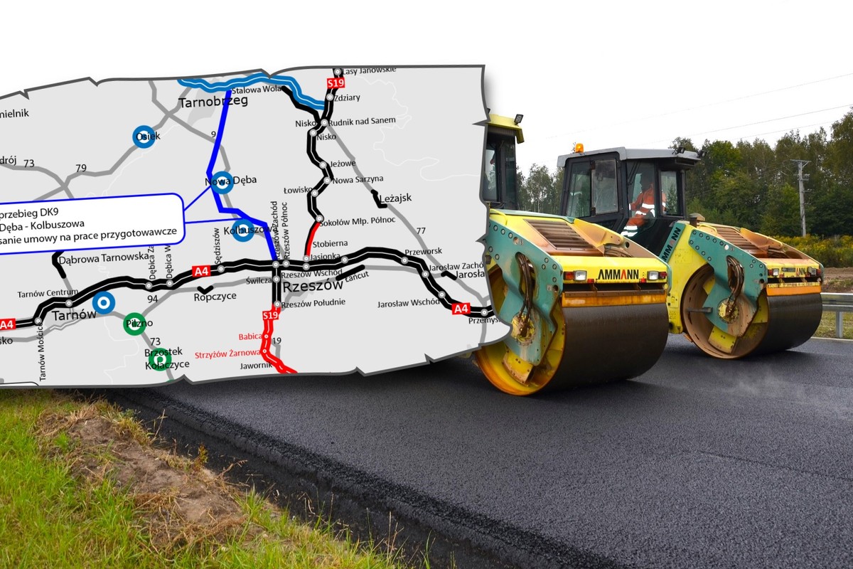Rusza modernizacja ważnej drogi na Podkarpaciu. GDDKiA podpisała umowę