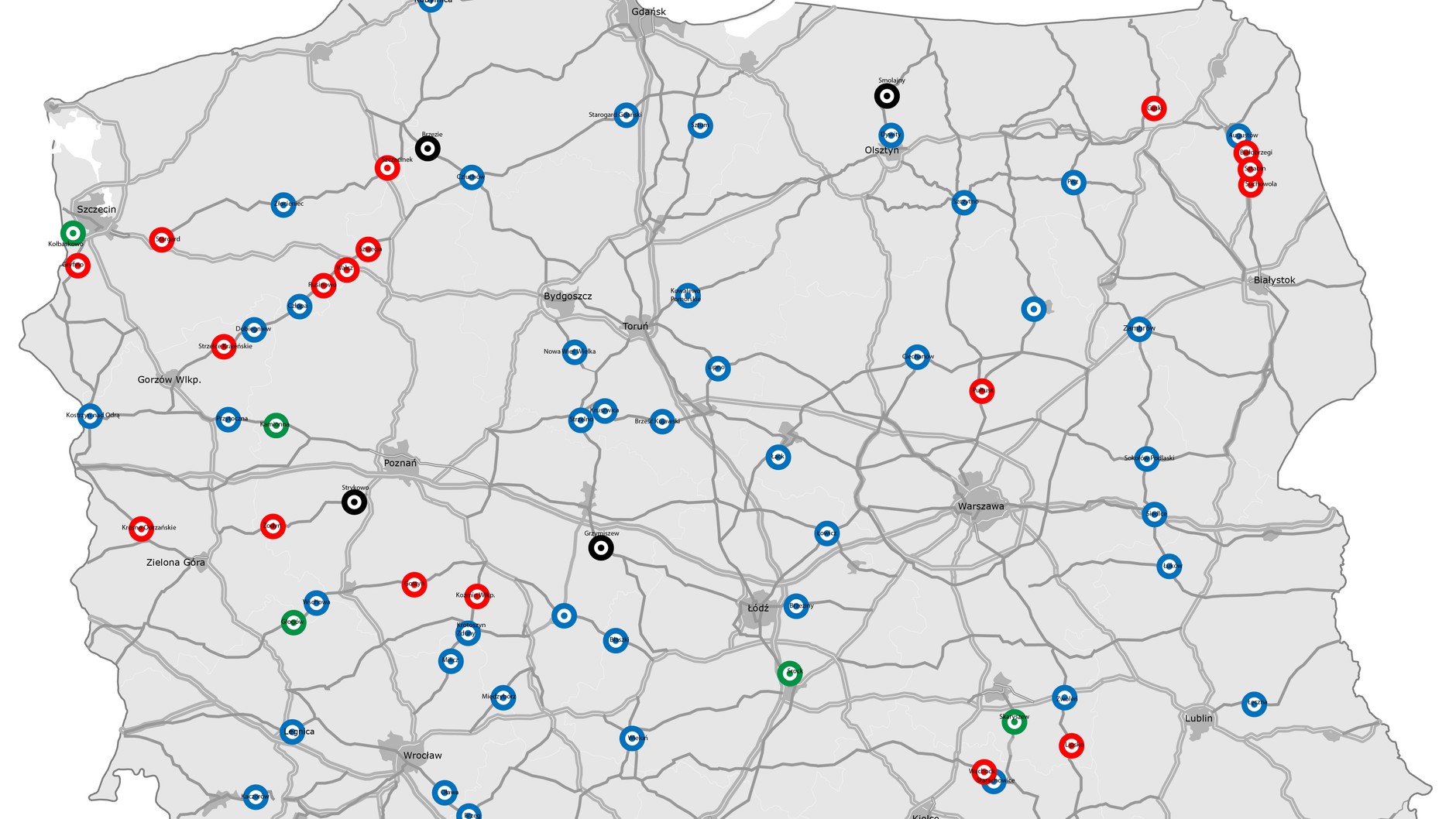Program 100 obwodnic stan na październik 2024
