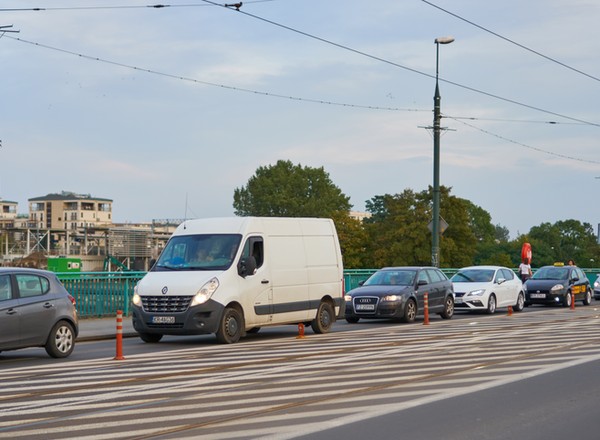 Kraków stanął w korkach — ruszył remont ronda Matecznego