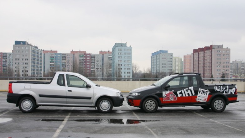 Dacia Logan i Fiat Strada