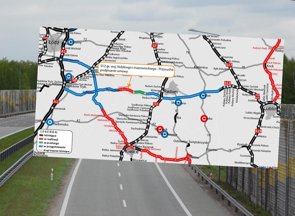 Nowy odcinek drogi ekspresowej S12 docelowo będzie dużym ułatwieniem dla kierowców