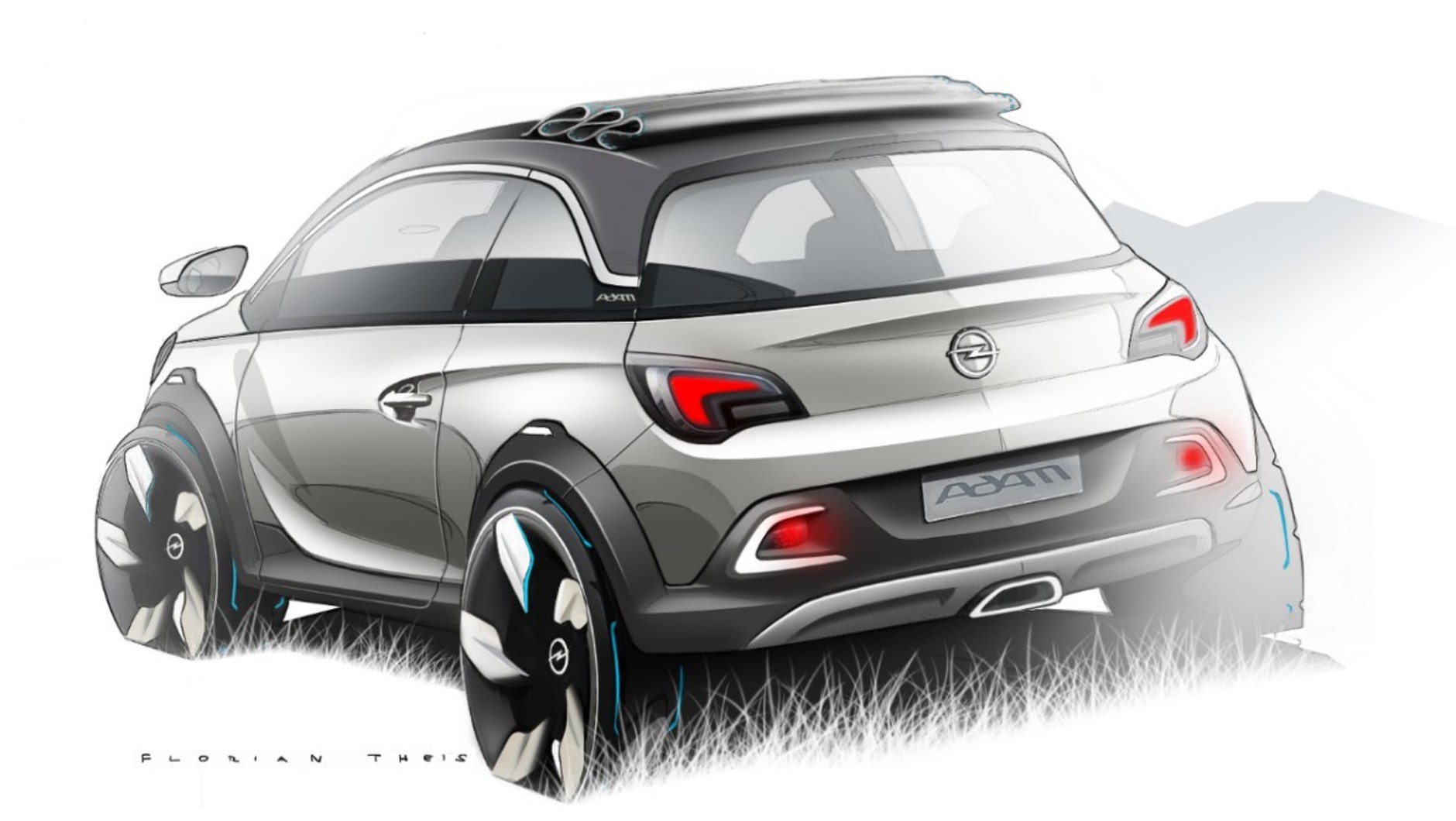 Koncepcyjny Opel Adam Rocks