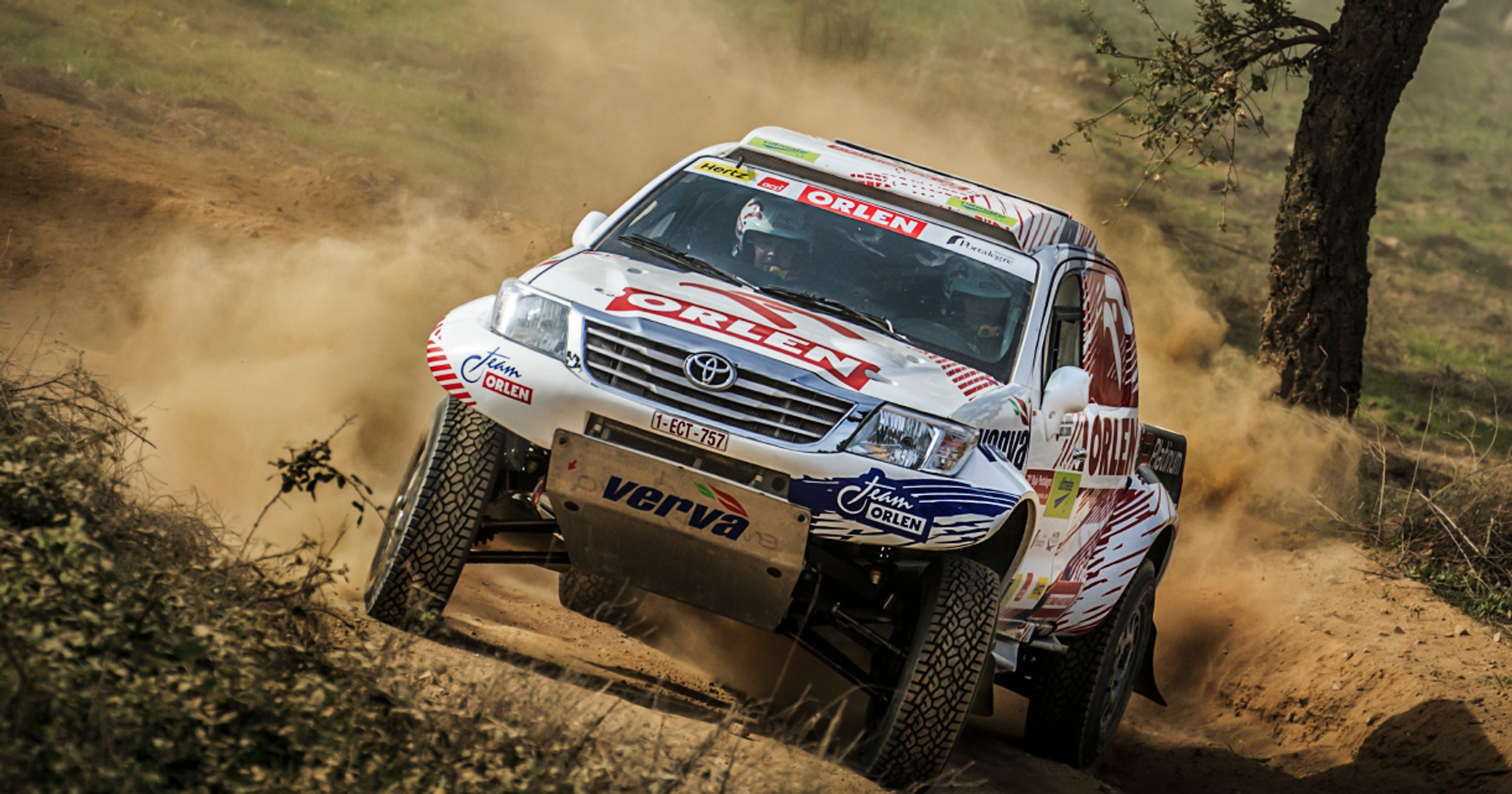Załoga Orlen Team - Marek Dąbrowski i Jacek Czachor